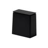 Ideaco Trash Can with Lid Black TUBELOR Mini Flap Mini 1.4L (tubular Flap)