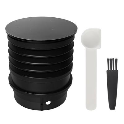 Бункер для одинарной дозы Baratza Encore с ложкой-кисточкой, многоразовый набор для чистки кофемолки, уменьшает отходы, сохраняет свежесть