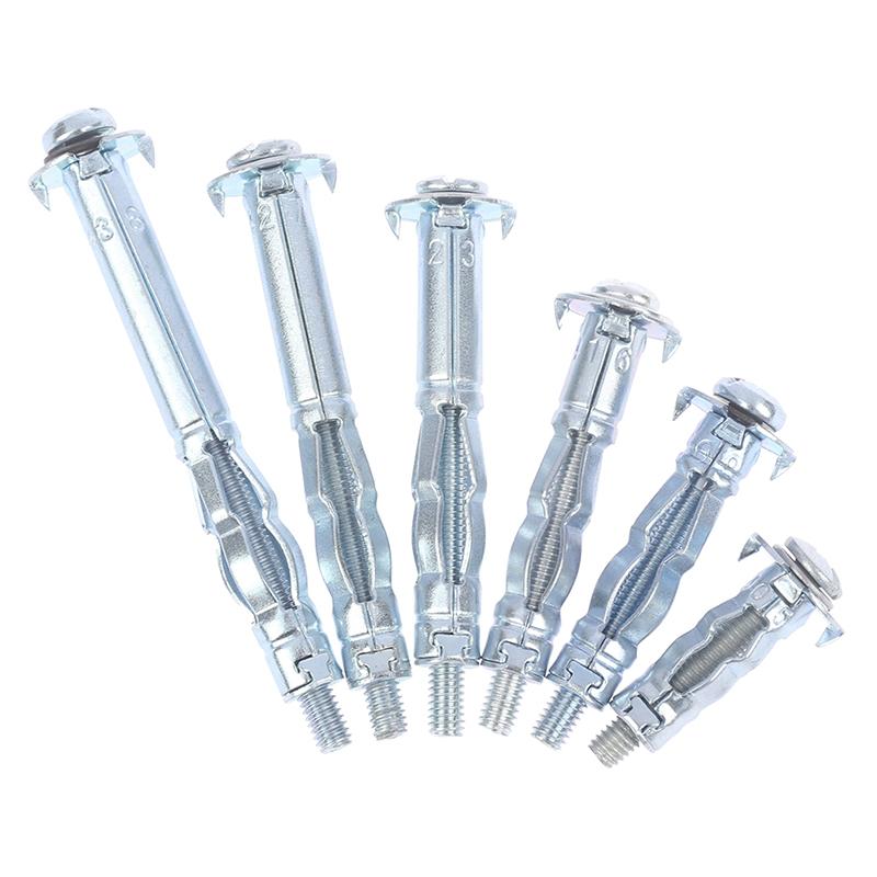 10 шт. M4 комплект металлических анкеров для полых стен, дюбель для гипсокартона и гипсокартона