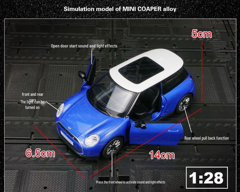 Caipo 88740 Мини-модель спортивного автомобиля на новой энергии со звуком и светом