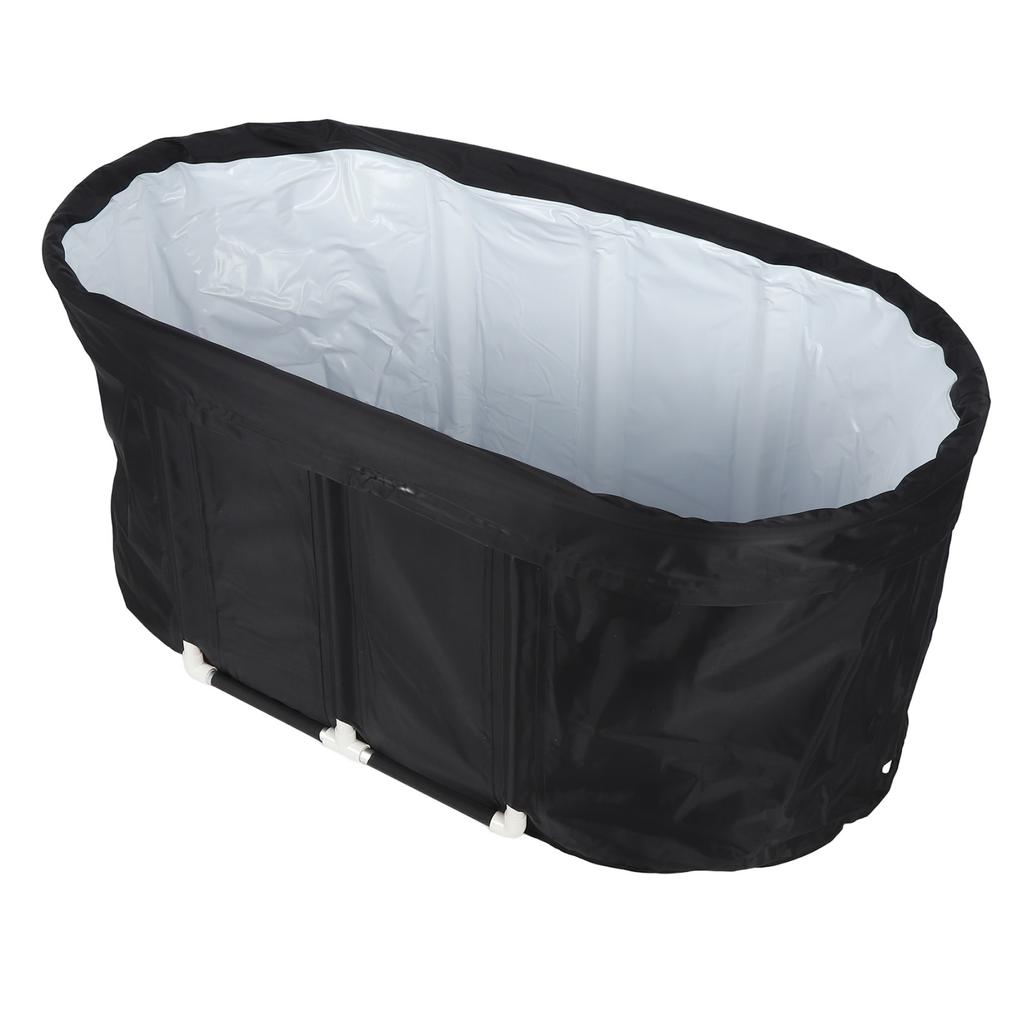 Ice Bath Tub Athlete Leakproof Relieve Muscle Soreness Portable Folding Oval Cold Water Therapy