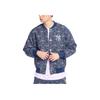 MLB New York Yankees Letter Jacquard Denim Jacket Unisex Jacket Navy-Blue 3ADKM0131-50INS
