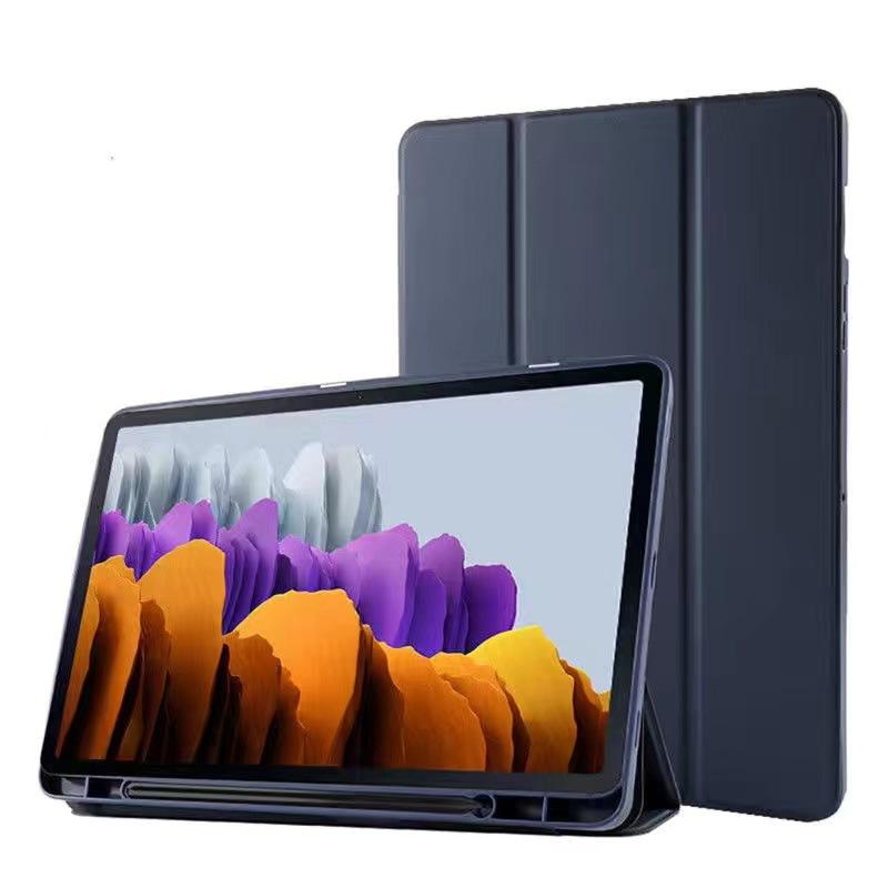 For Samsung Galaxy Tab S11 Ultra Case 14.6inch 2025 Samsung Tab S8/S9/S10 Ultra TPU Tri-fold Stand with Pen Slot Tablets Cover