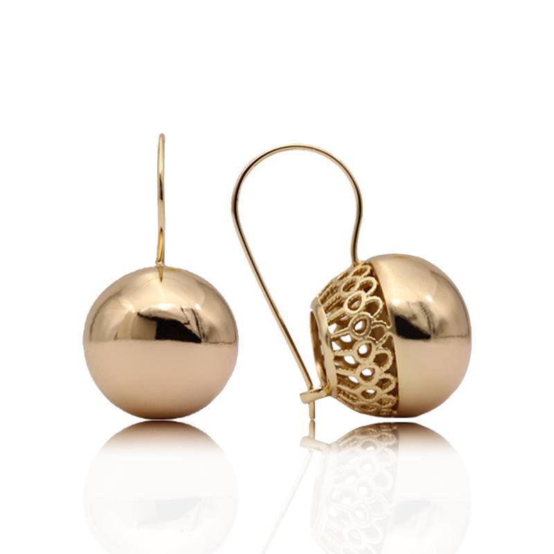 Сережки со сферическим дизайном от PATAYA