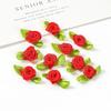 100/200Pcs Artificial Rose Flower Head Valentine's Day Bouquet Photo Props Baby Bride Gift Party Mother's Day Hairpin Decoration