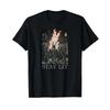 Occult Stay Lit Witch T Shirt Vintage Washed Fashion Homme Versatile Top For Everyday Wear Graphic Stretched Slightly Casual