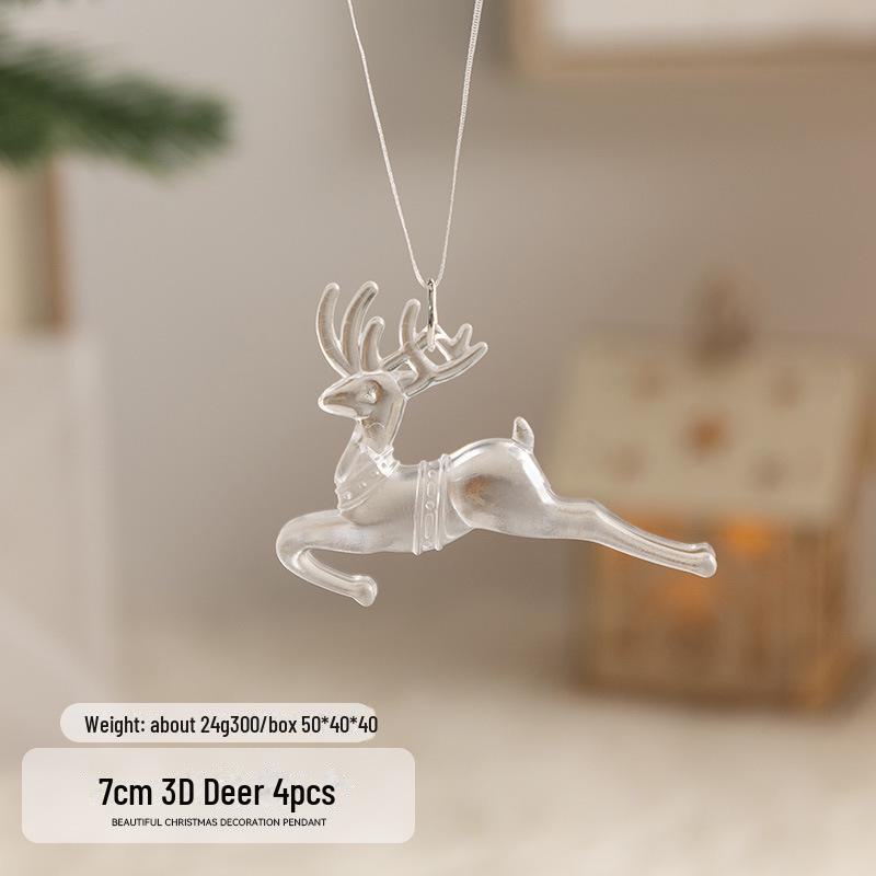 Crystal Snowflake Ornaments: Creative Christmas Tree & Wedding Decorations