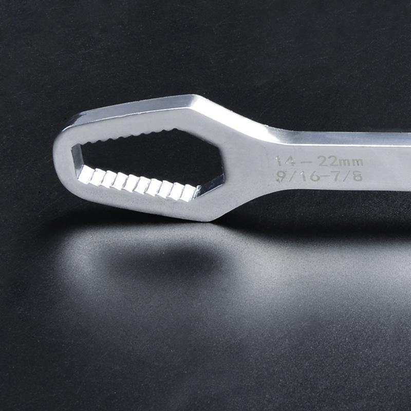 1 шт. Новый универсальный Torx ключ с трещоткой для велосипеда и мотоцикла, двойной 8-22 мм
