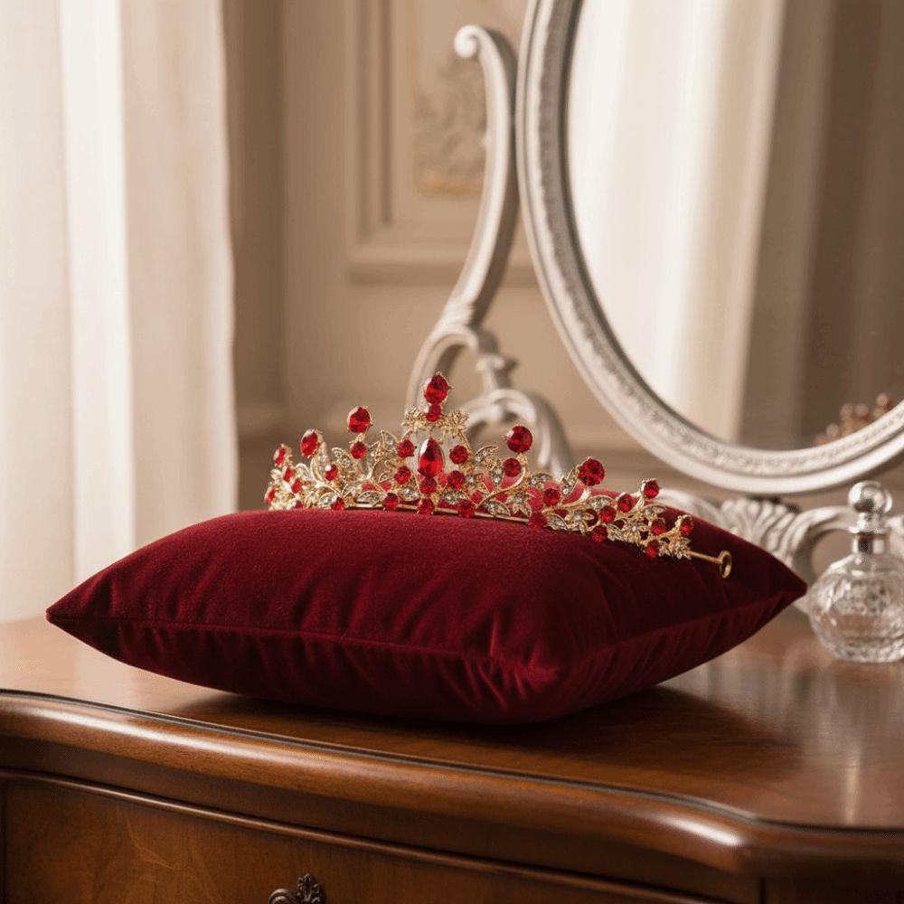 Свадебная тиара со стразами Атмосфера Свадебная Корона Принцессы Тиары Детские Аксессуары