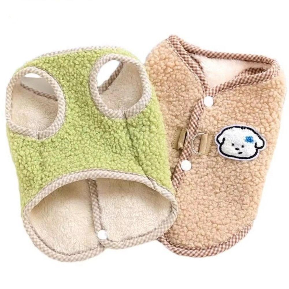 Удобная куртка для собаки, мягкий жилет для щенка, милый костюм для собаки, для маленьких и средних собак