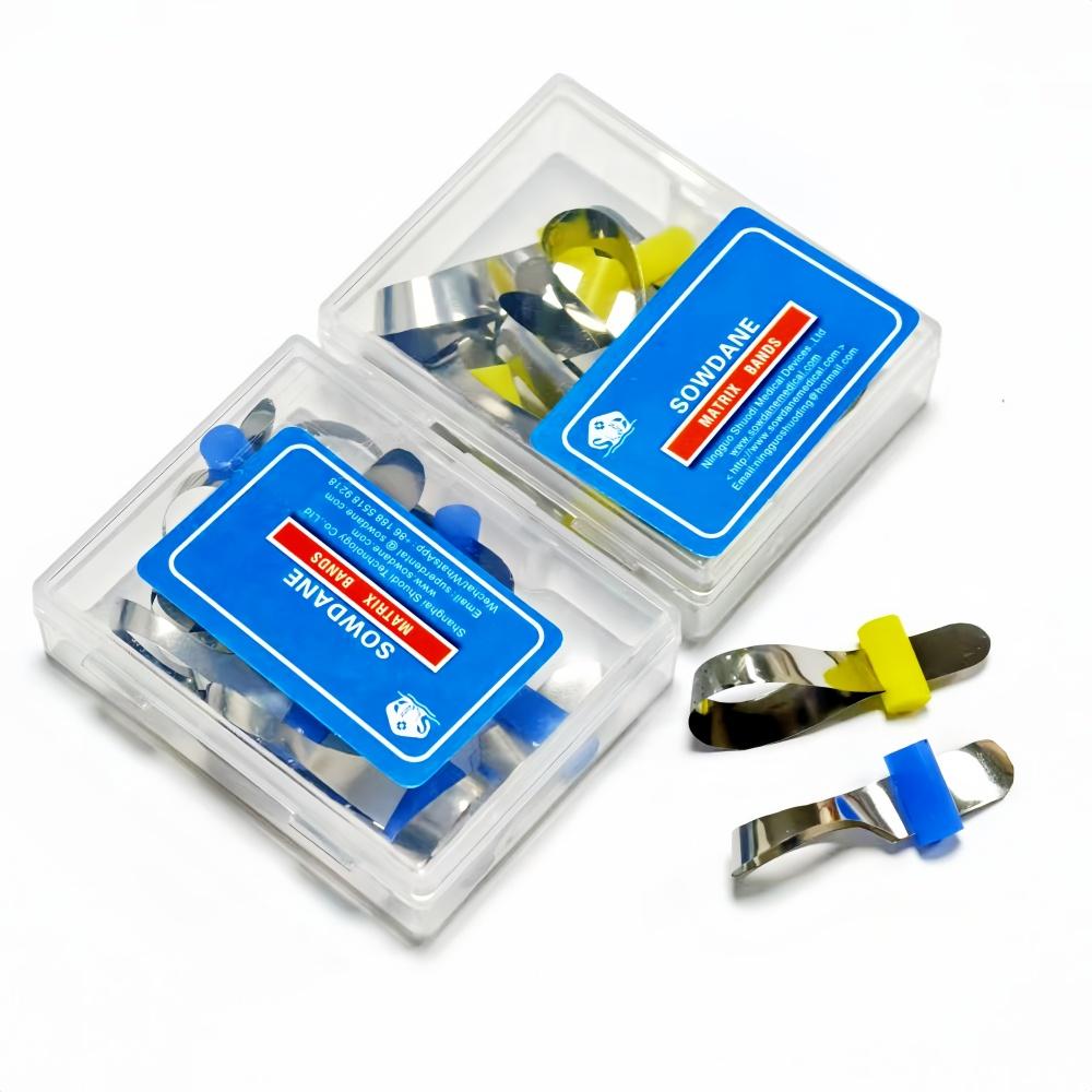 Стоматологическая матрица Tofflemire для глубокого подъема края Матрицы большой кривизны Стоматологический материал Секционная контурная матрица