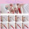 Star Blackpink Korean Peripheral Press Bullet Pen Girl Learning 05mm Stationery