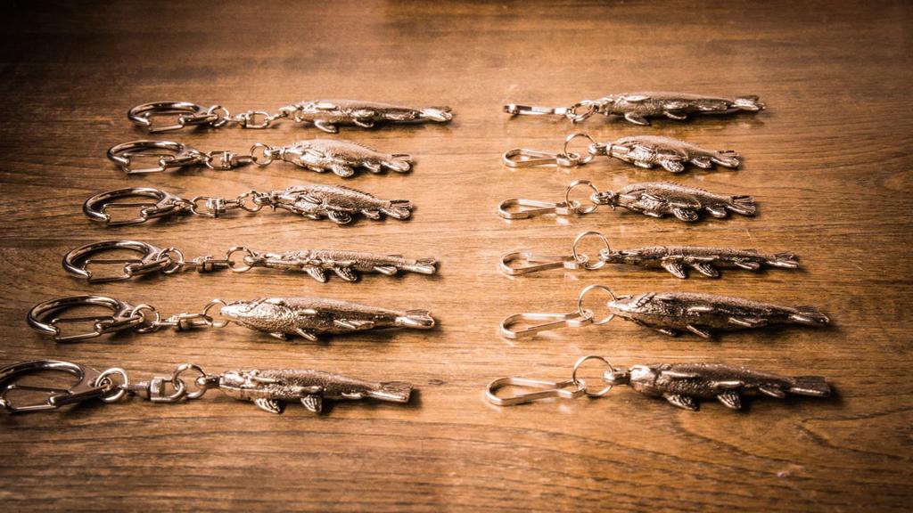 Зеркальный карп Британское искусство рыба застежка-молния коллекция (зеркальный карп)