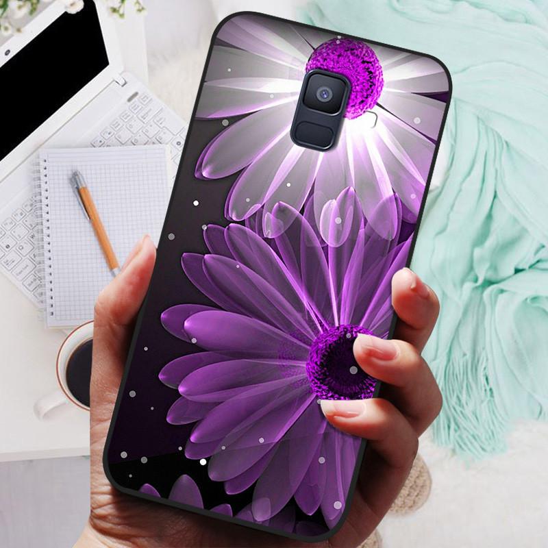 Для Samsung Galaxy A8 Plus 2018 Чехол Черная Крышка Лев Волк Силиконовые Мягкие Задние Чехлы Для Samsung A8 2018 A530 A530F Чехол для телефона