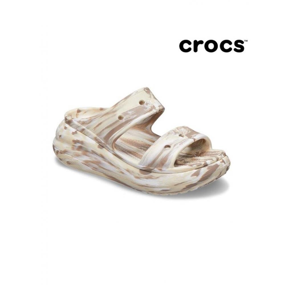 Crocs Сандалии Common Crush Marble Bone 208235 2y3