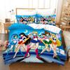 Постельное белье Сейлор Мун Домашний текстиль 3D цифровая печать Трехпредметный пододеяльник наволочка