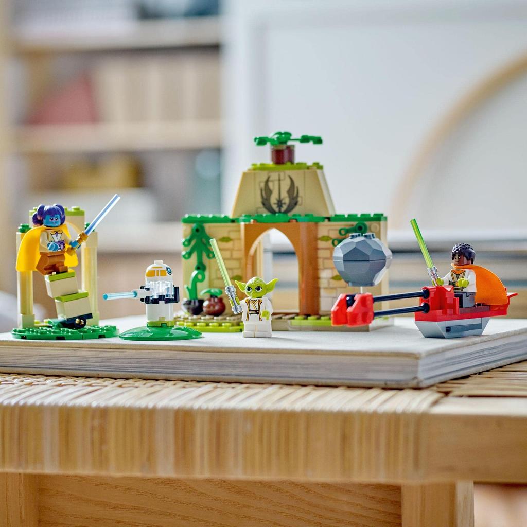 LEGO Звездные войны Храм джедаев 75358 Игрушечный блок Подарочный американский комикс Супергерой Мальчики 4 года Tenu's ~