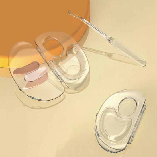 1 комплект, палитра для макияжа, прозрачная палитра для жидкой основы, палитра для пальцев, дизайн, палитра для макияжа, набор шпателей, инструмент для красоты