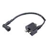 High Voltage Ignition Coil Fit for LT50 LTA50 JR50 AX100 A100 AK100 FR80 33410-35340 Motorcycle Improve Spark Efficiency