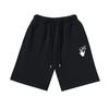 1197 Off-White 2026 Spring/Summer New OW Oil Painting Arrow Pattern Printed Men's and Women's Casual Loose Shorts