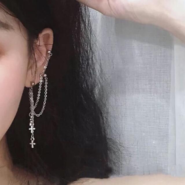 17KM Серьги-клипсы в стиле панк, золотые животные, змея, клипсы для ушей без пирсинга для женщин и мужчин, поддельные пирсинг, манжеты для ушей, модные ювелирные изделия