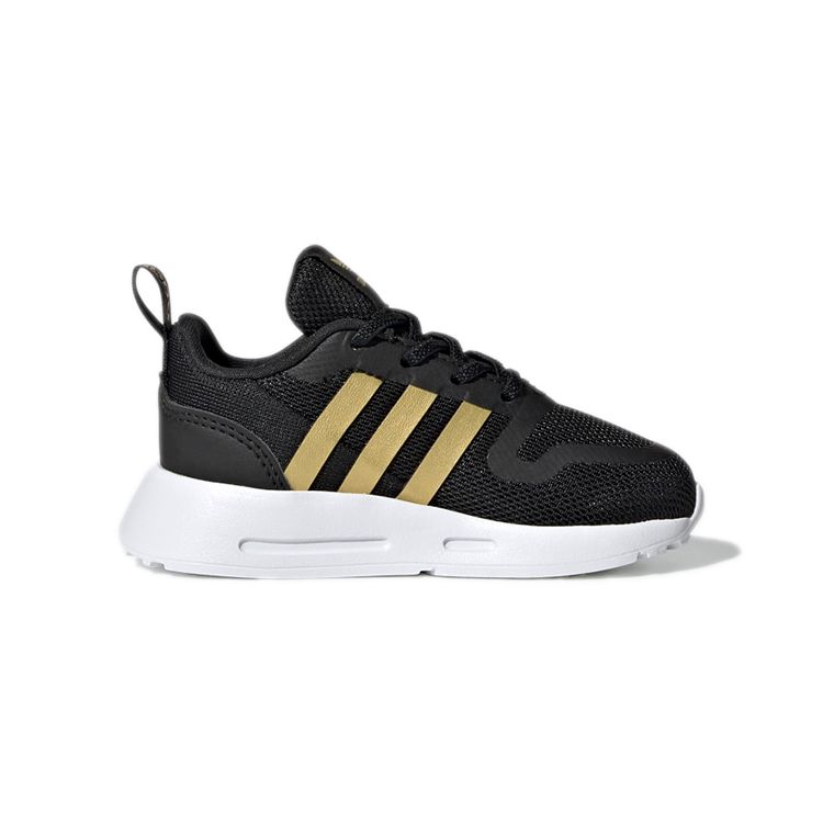 adidas Originals Multix Удобные Дышащие Низкие Беговые Кроссовки Детские Кроссовки Черный Золотой Q47172