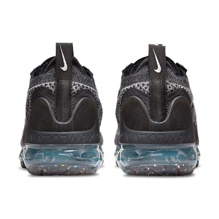 Nike Air VaporMax 2021 Flyknit Oreo Women Sneakers Black Metallic-Silver White DH4088-003