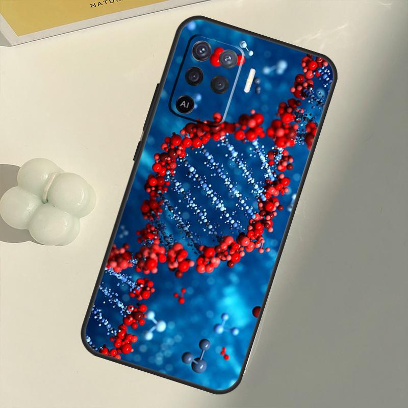 Fashion Biology Chemistry Case For OPPO A1K A3S A5S A15 A16 A52 A72 A5 A9 A31 A53 A83 A91 A93 A54 A74 A94 Cover Capa