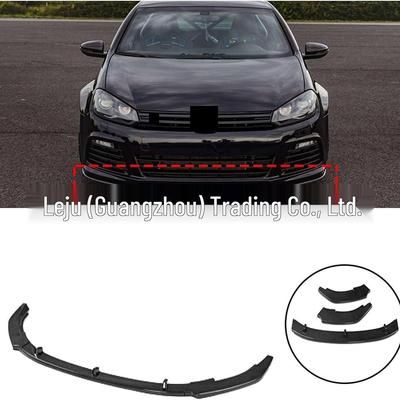 Передний сплиттер для Volkswagen Golf MK6 GTI (2010-2013) Модификация угловых комплектов