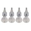 4Pcs Banjo Geared Machine Tuner Pearled Pegs Musical Instrument Accessories HA106