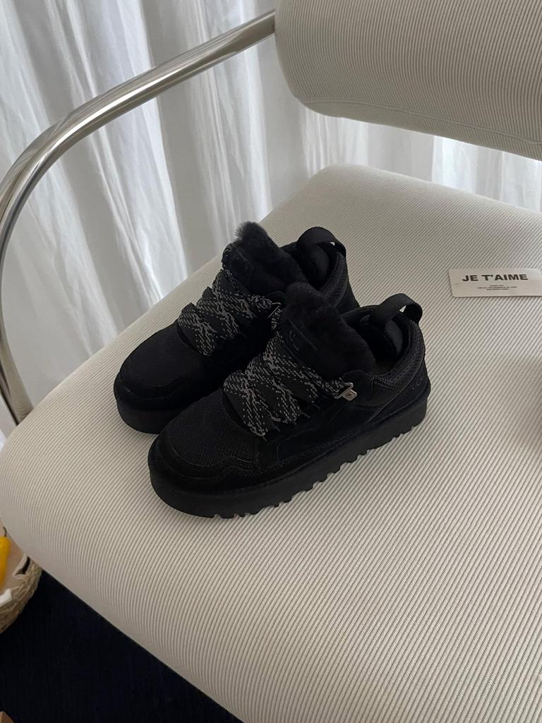 Женские зимние ботинки Henan Sangpo на толстой подошве, с меховой подкладкой, из коровьей кожи