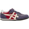 ONITSUKA TIGER Serrano Kids Удобные Мягкие Низкие Повседневные Кроссовки для Детей Фиолетовый Красный 1184A086-500