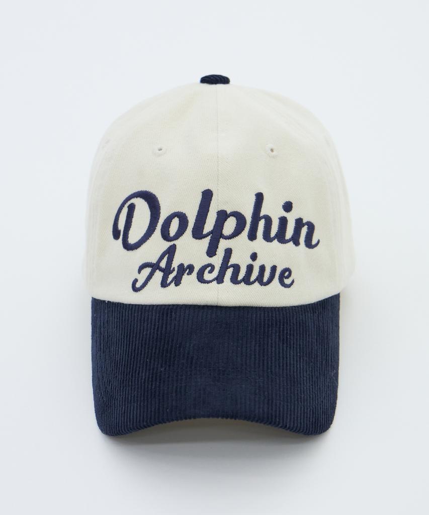 Кепка-бейсболка WAIKEI Dolphin Archive двухцветная темно-синяя