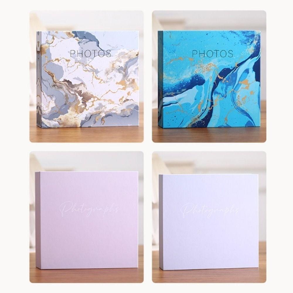 Interleaf Style 6-inch Photo Album Writable Vintage Photo Album  Creative Storage