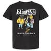 Новая футболка Blink 182 - Улыбающийся панк-кролик Кролик-граффити Иллюстрация - Американский ретро Уличная одежда Винтаж Уличная одежда