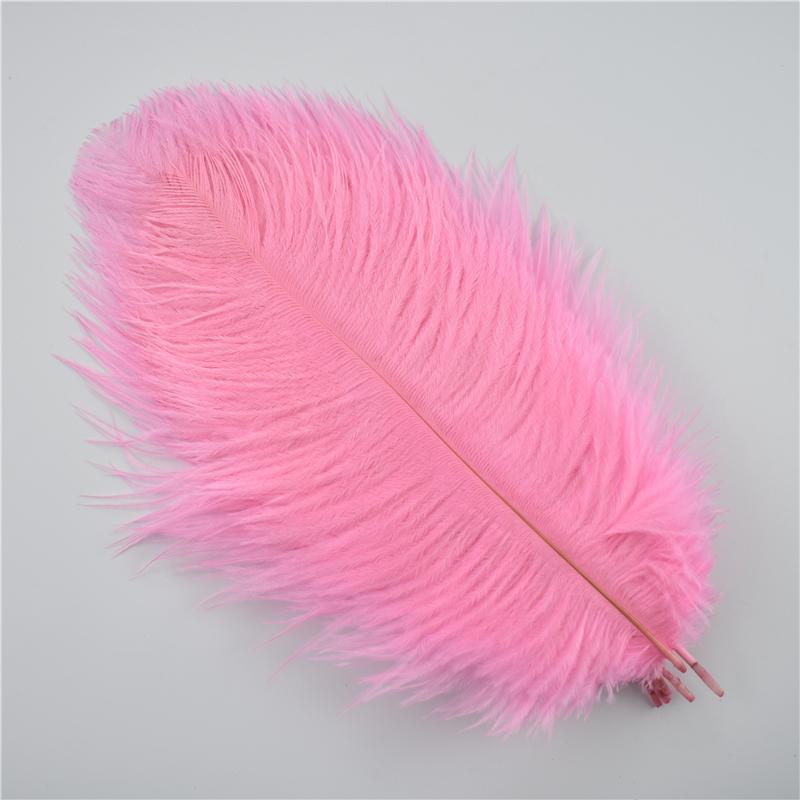 10Pcs/Lot 25-30Cm Ostrich Feathers For Crafts Party Decoration Jewelry Creation Natural Feather For Needlework And Handicrafts