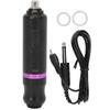 Professional Tattoo Machine Pen Aluminum Alloy Tattoo Cartridge Needle Machine RCA Interface Black