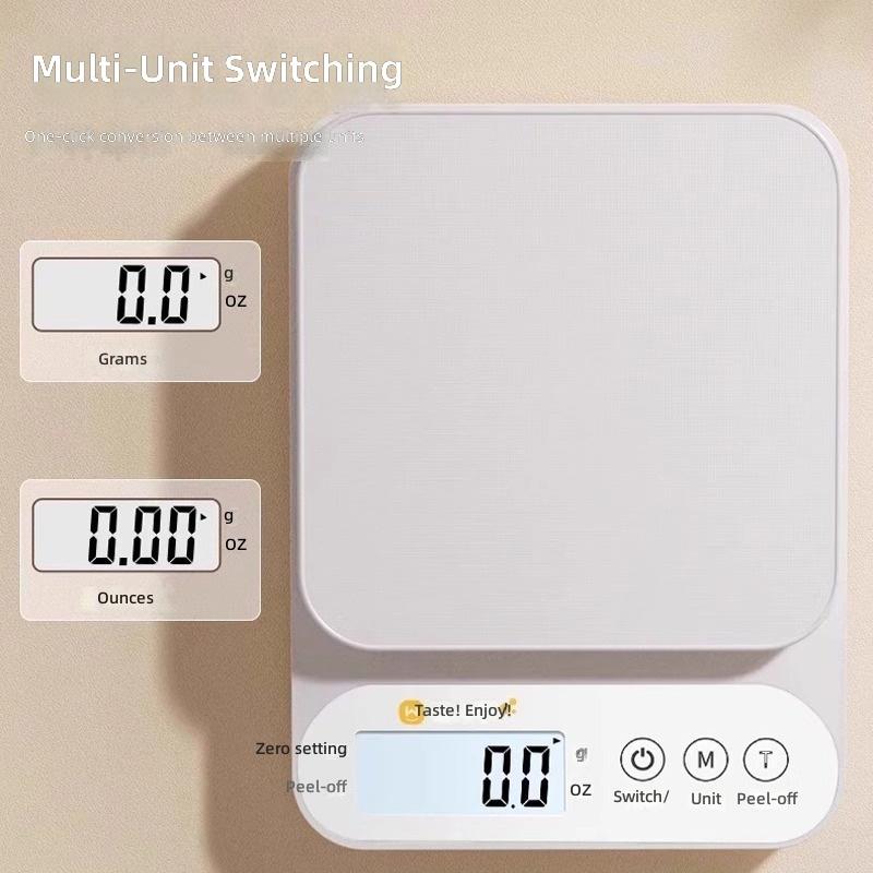 Multifunctional Digital Food Scale Tare Function Measuring Ingredients Portions Digital Kitchen Scale