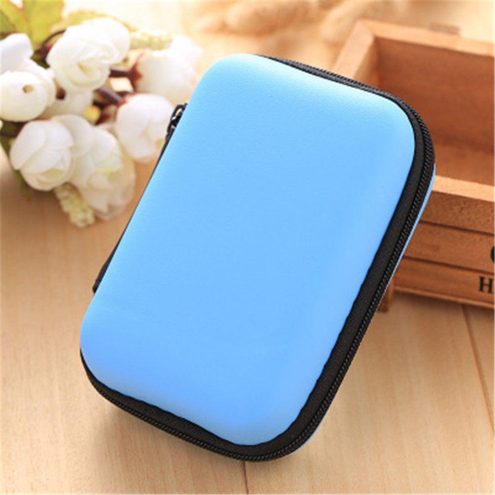 Внешний Защитный Чехол для Диска Чехол для Наушников Чехол для Жесткого Диска Сумка на Молнии EVA Коробка для Хранения Сумка для HDD