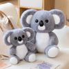 Realistic Koala Plush Doll Huggable Stuffed Animal Sleeping Pose Koala Plushie Emotional Comfort Companion for Children