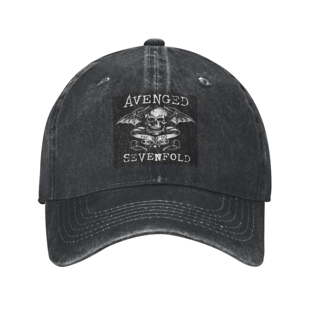 Avenged Sevenfold Denim Fabric Cap Casual Baseball Caps Adjustable Hat Summer Unisex Baseball Hats