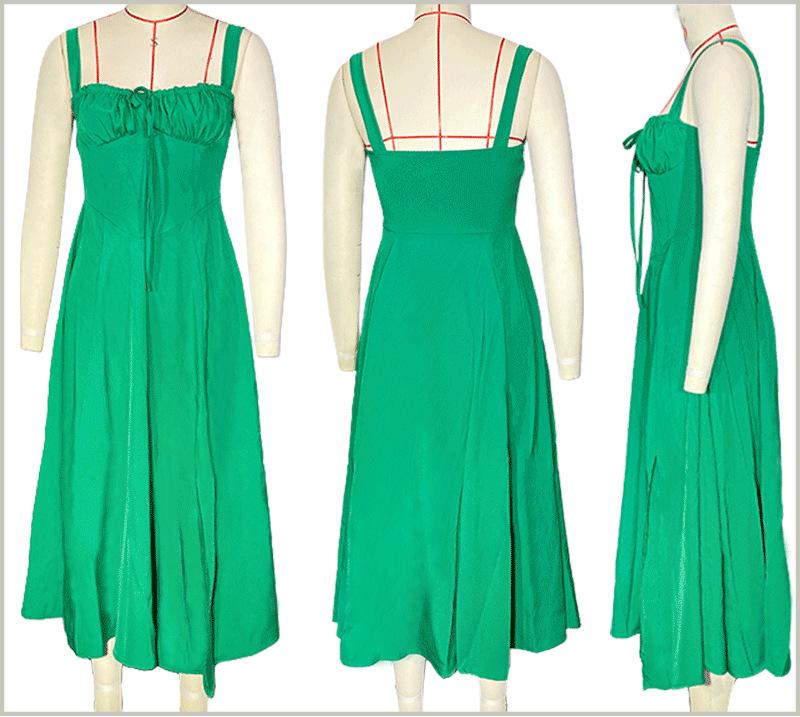 2026 Элегантное французское летнее платье-слинг высокого класса для женщин