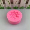 1 Pcs Silicone Mold Lotus Shape Cake Mould Handmade Soap Plaster Decorative Flower Decoration Moulds
