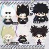 Мягкая игрушка 10 см Аниме Jujutsu Kaisen Плюшевая кукла Нанами Кенто Гэто Сугуру Годзё Сатору Тоге Подвеска Кольцо Игрушки, разработанные для Детей Взрослых Подарок