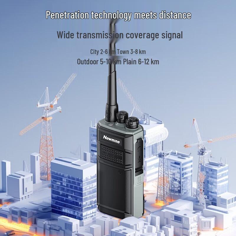 Newmine 338 Водонепроницаемая пылезащищенная рация дальнего действия (Китайская версия)