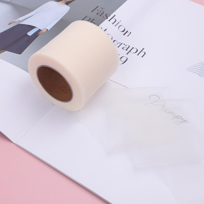 10-ярдовая органзовая лента с волнистым краем и дизайном «рыбий хвост» для свадеб и подарков