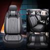Полный комплект 5-местных чехлов на сиденья автомобиля из премиальной кожи наппа с 2 подголовниками Дышащие и водонепроницаемые Чехлы на сиденья для большинства автомобилей