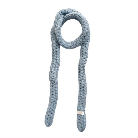 Женский вязаный шарф однотонный тонкий длинный шарф теплый мягкий на ощупь шарф уличный домашний зимний аксессуар