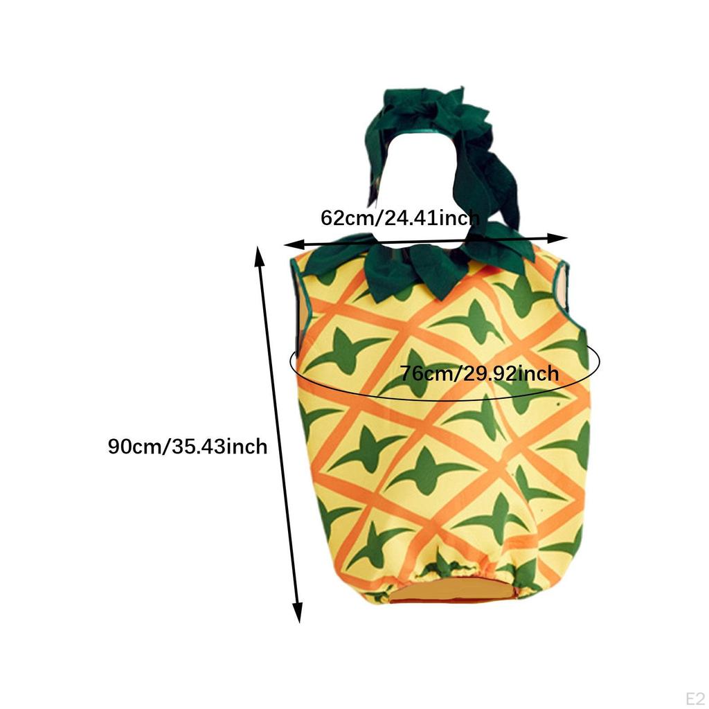 Фруктовый костюм реквизит прекрасный набор ананас для вечеринки фестиваль ролевые игры