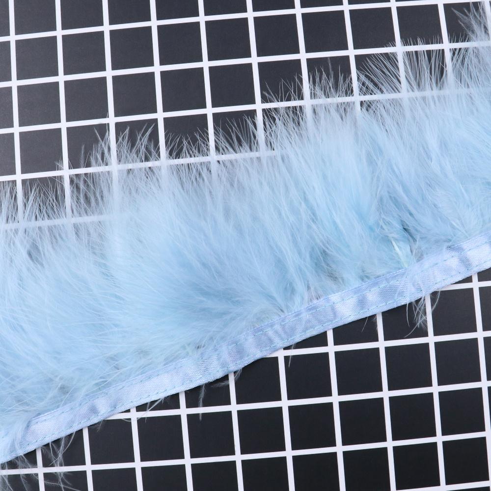 8-10Cm Marabou Turkey Feathers Trim Ribbon Diy Crafts Wedding Party Decor Sewing Clothing Accessories Handmade Home Plume Decor